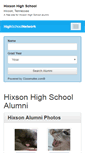 Mobile Screenshot of hixsonhighschool.org